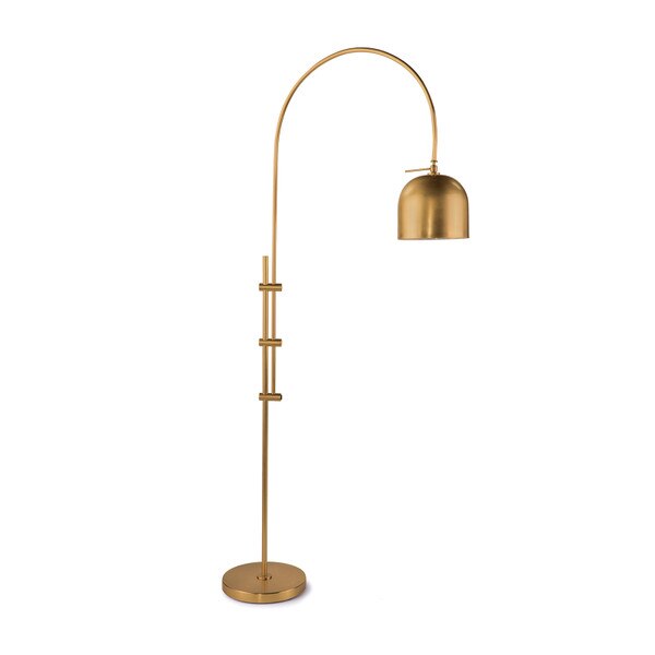 Arc Floor Lamp With Metal Shade